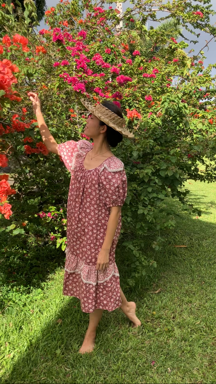 Shang-Ying Hawaii Muʻumuʻu Rose