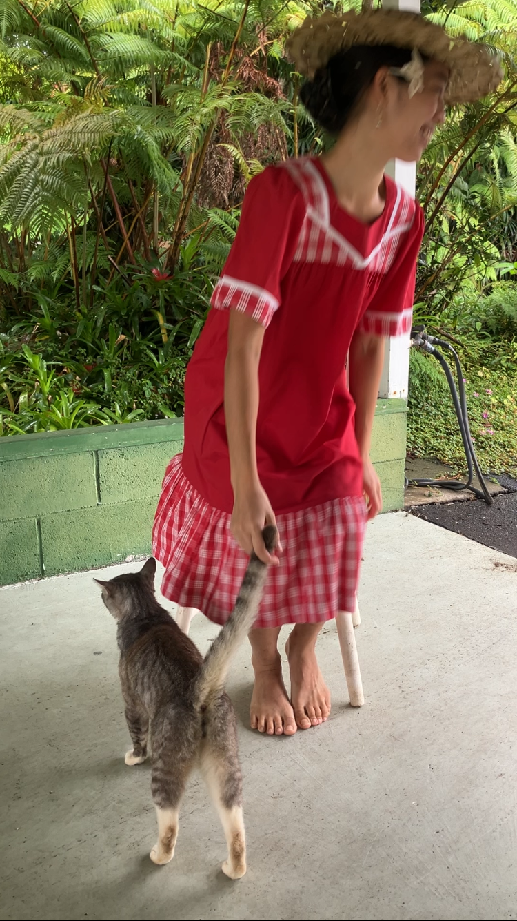 Karyl Kaye Palaka Muʻumuʻu Red