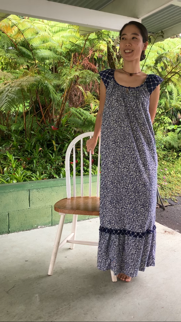 Liberty House By Sun Babies Muʻumuʻu Blue