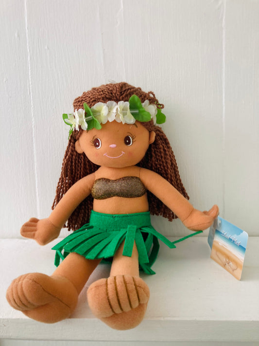 Island Plush Hula Girl Doll (Luau Girl)