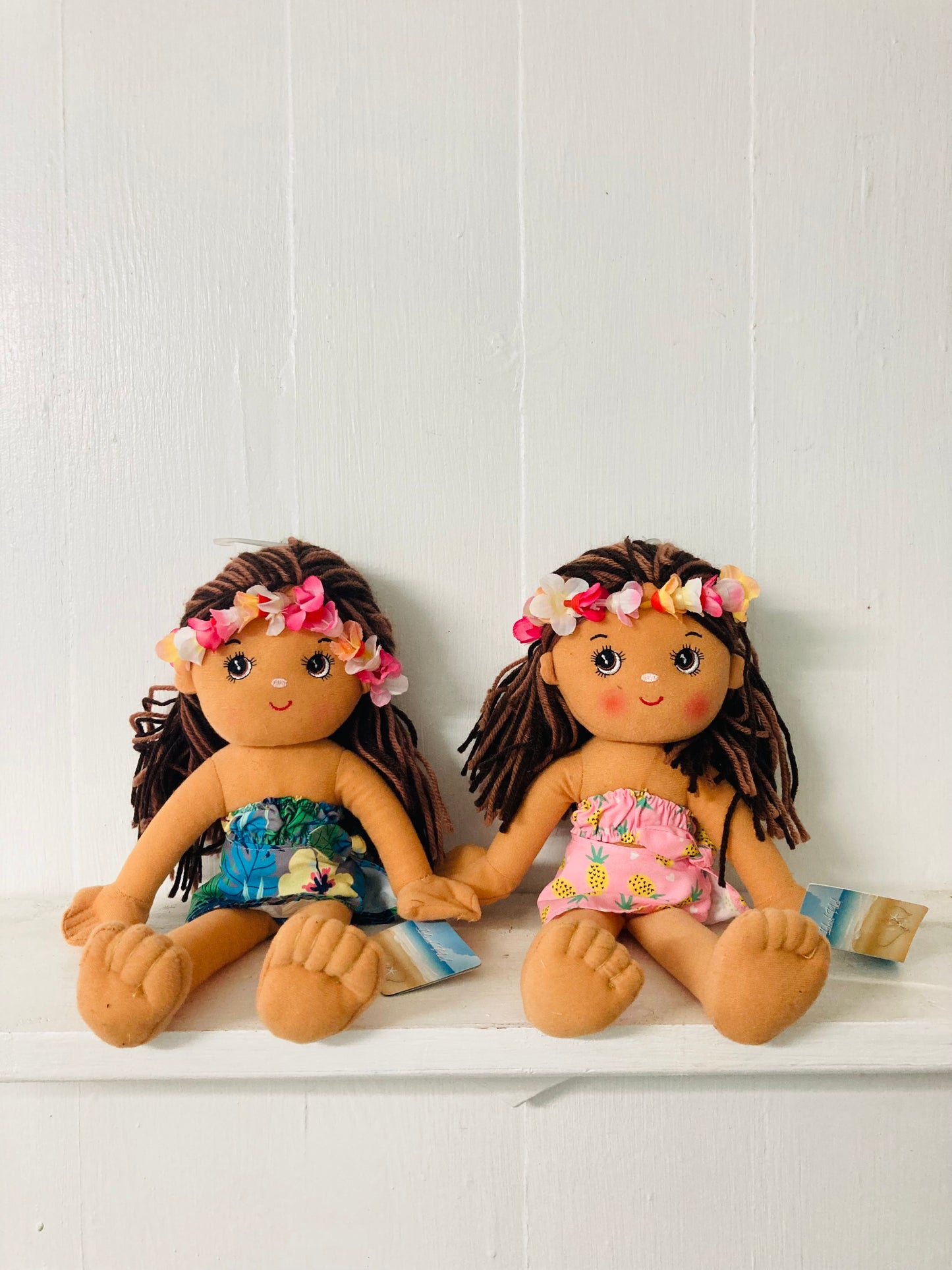 フラガールぬいぐるみ (ブルーのドレス)