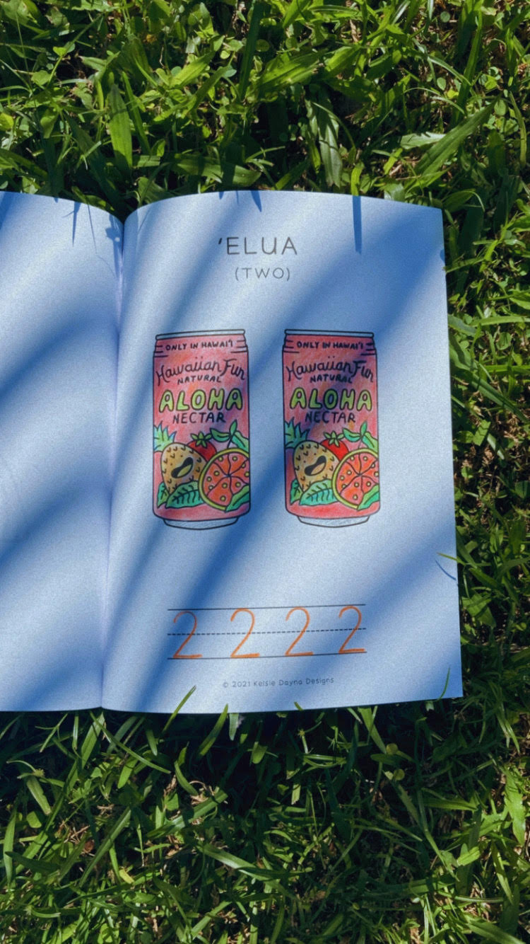 Keiki's First ʻŌlelo Hawaiʻi Coloring and Activity Book by Kelsie Dayna