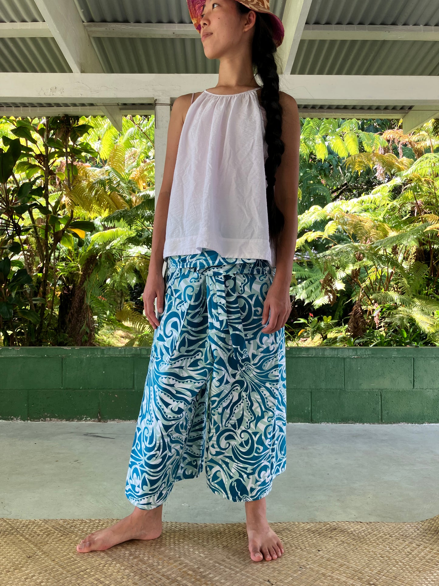 Hawaiian Pants・He'e/Cotton 100%