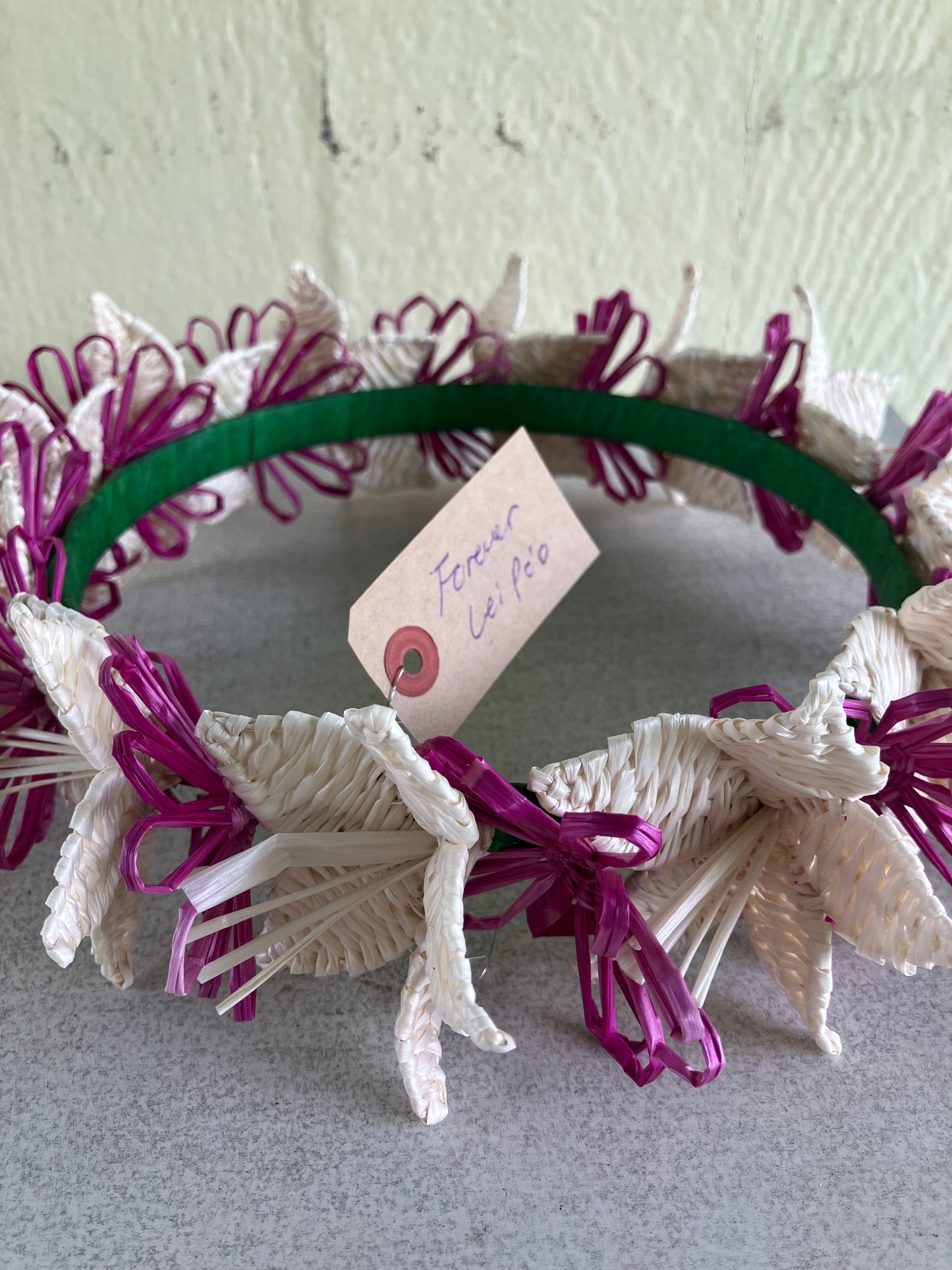 Forever Lei Poʻo -Magenta