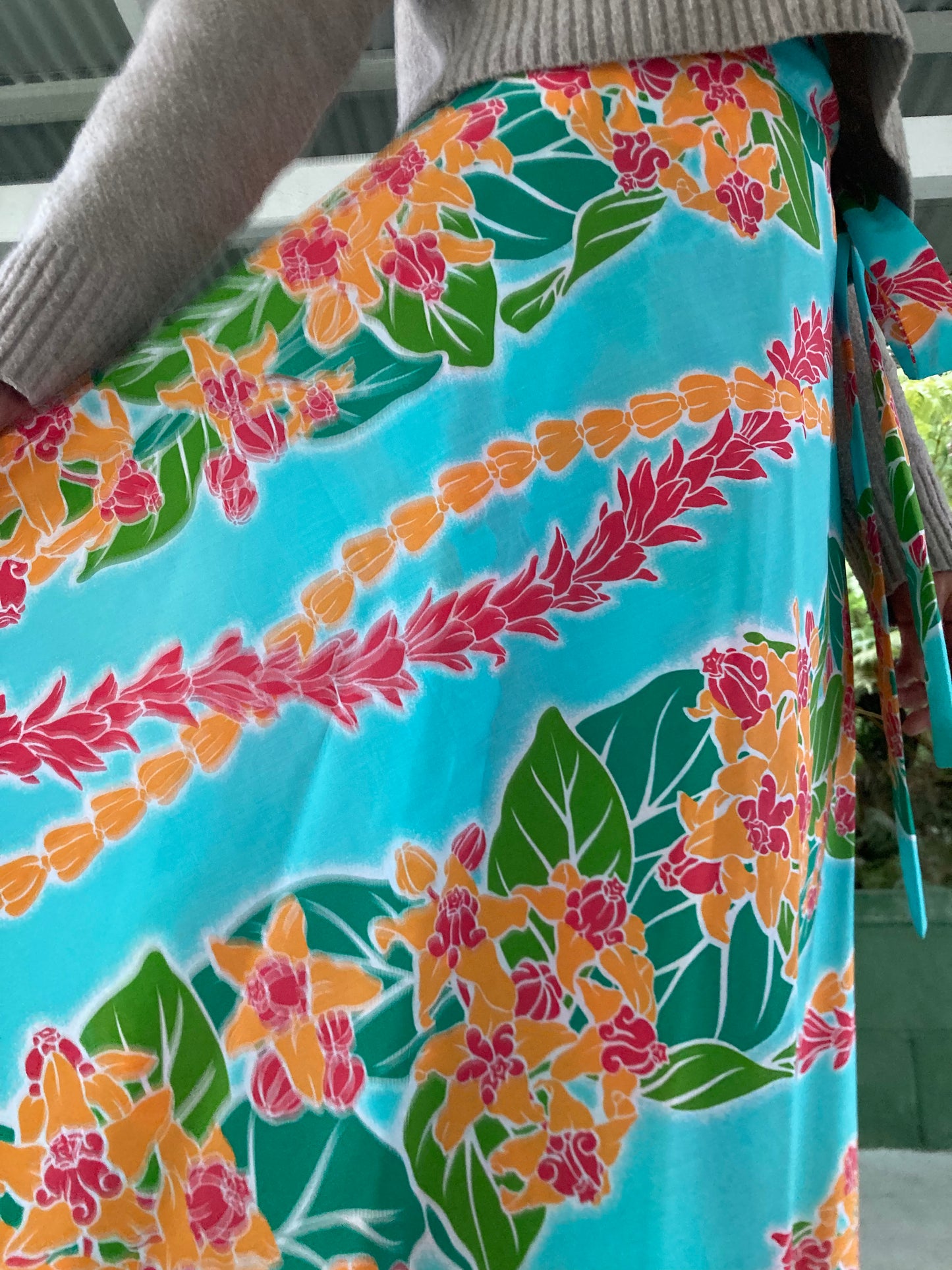 Hawaiian Wrap Skirt - Lei nani