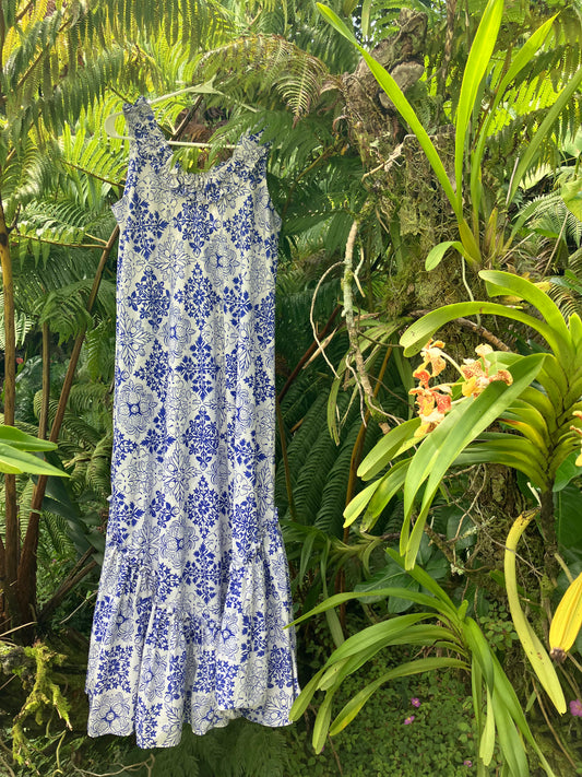Hilo Hattie Vintage Muʻumuʻu Long
