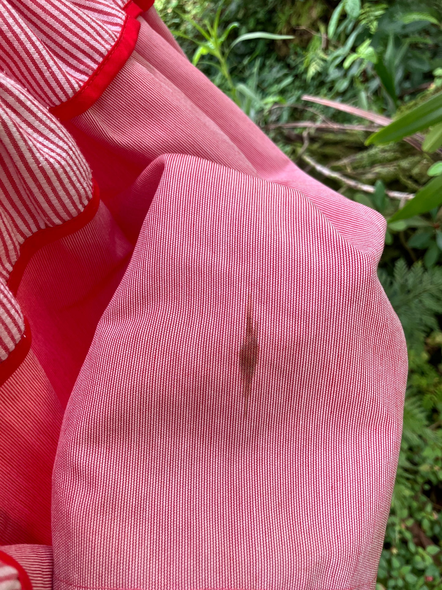 Malumi Hawaii Vintage Muʻumuʻu Red