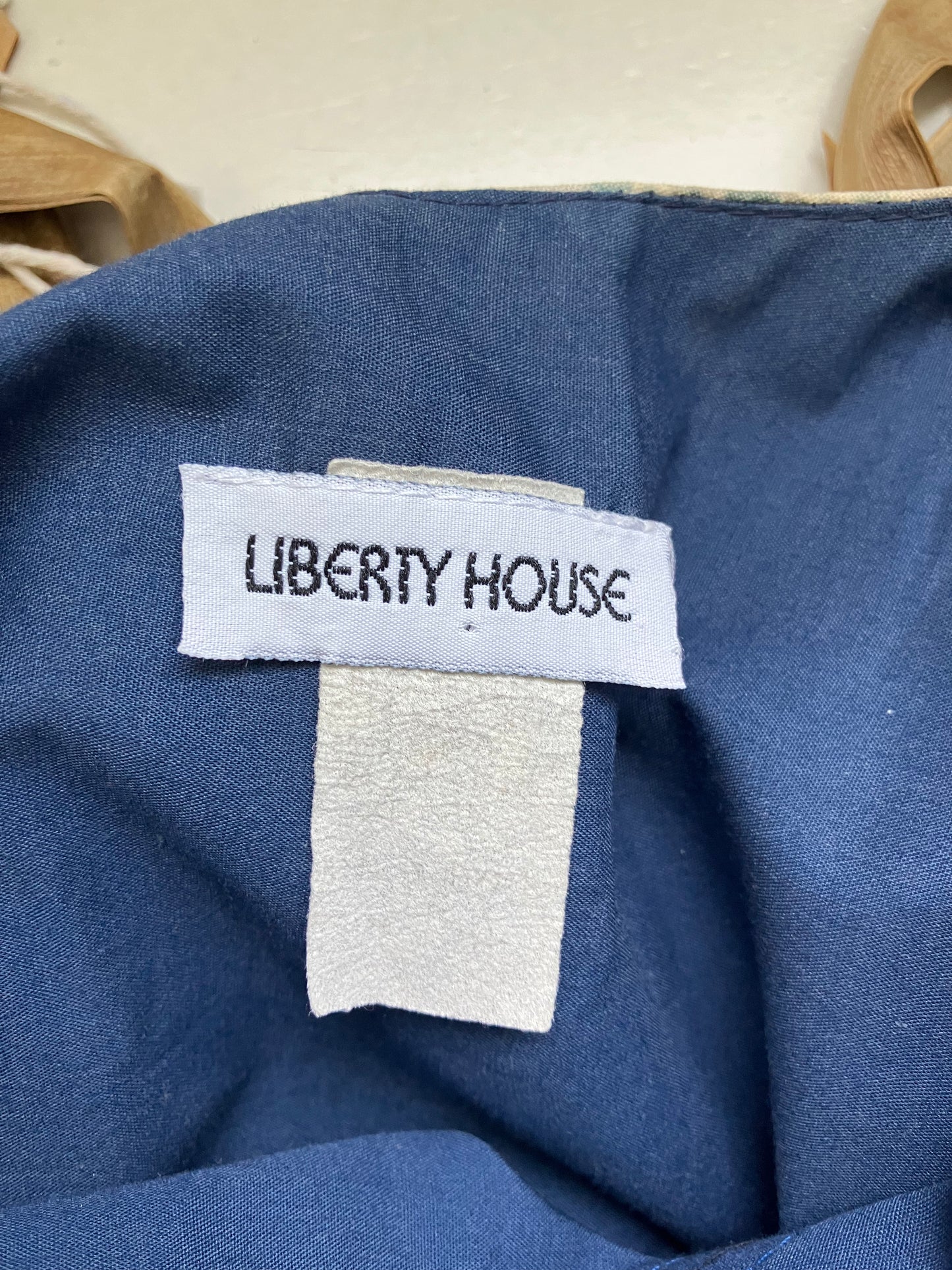Liberty House Vintage Muʻumuʻu Blue
