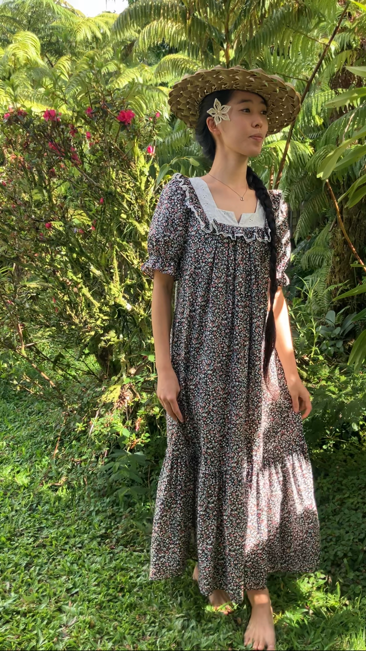 Liberty House Muʻumuʻu Black