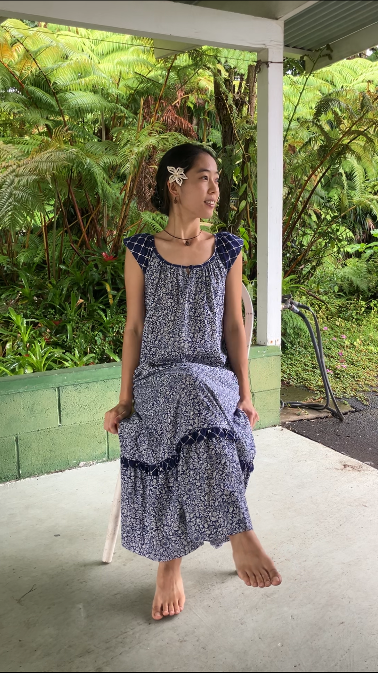 Liberty House By Sun Babies Muʻumuʻu Blue
