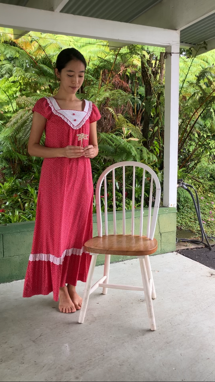 Tagless Wonder Muʻumuʻu Red