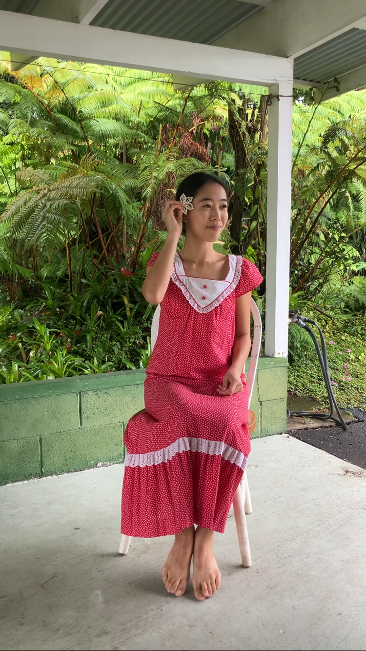 Tagless Wonder Muʻumuʻu Red