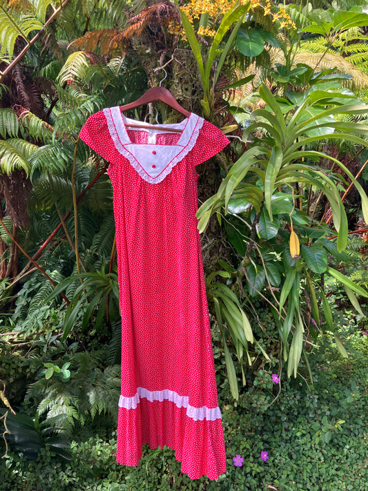 Tagless Wonder Muʻumuʻu Red