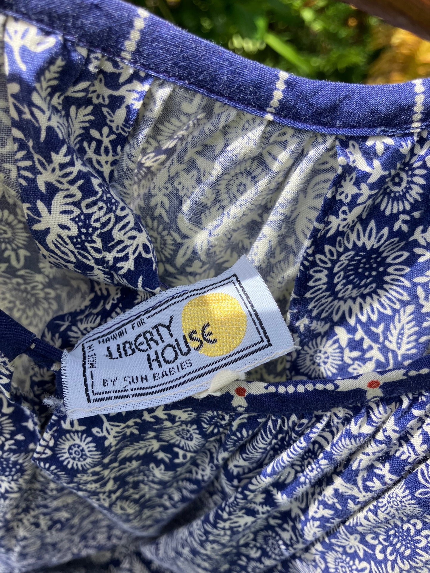 Liberty House By Sun Babies Muʻumuʻu Blue