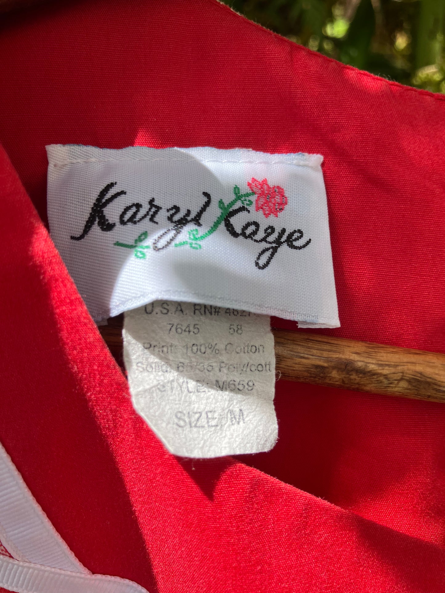 Karyl Kaye Palaka Muʻumuʻu Red