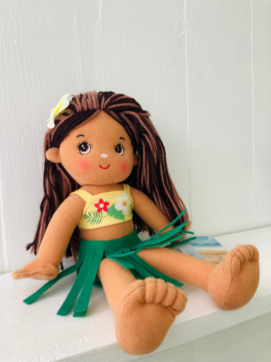 Island Plush Hula Girl Doll (Hālau Girl)