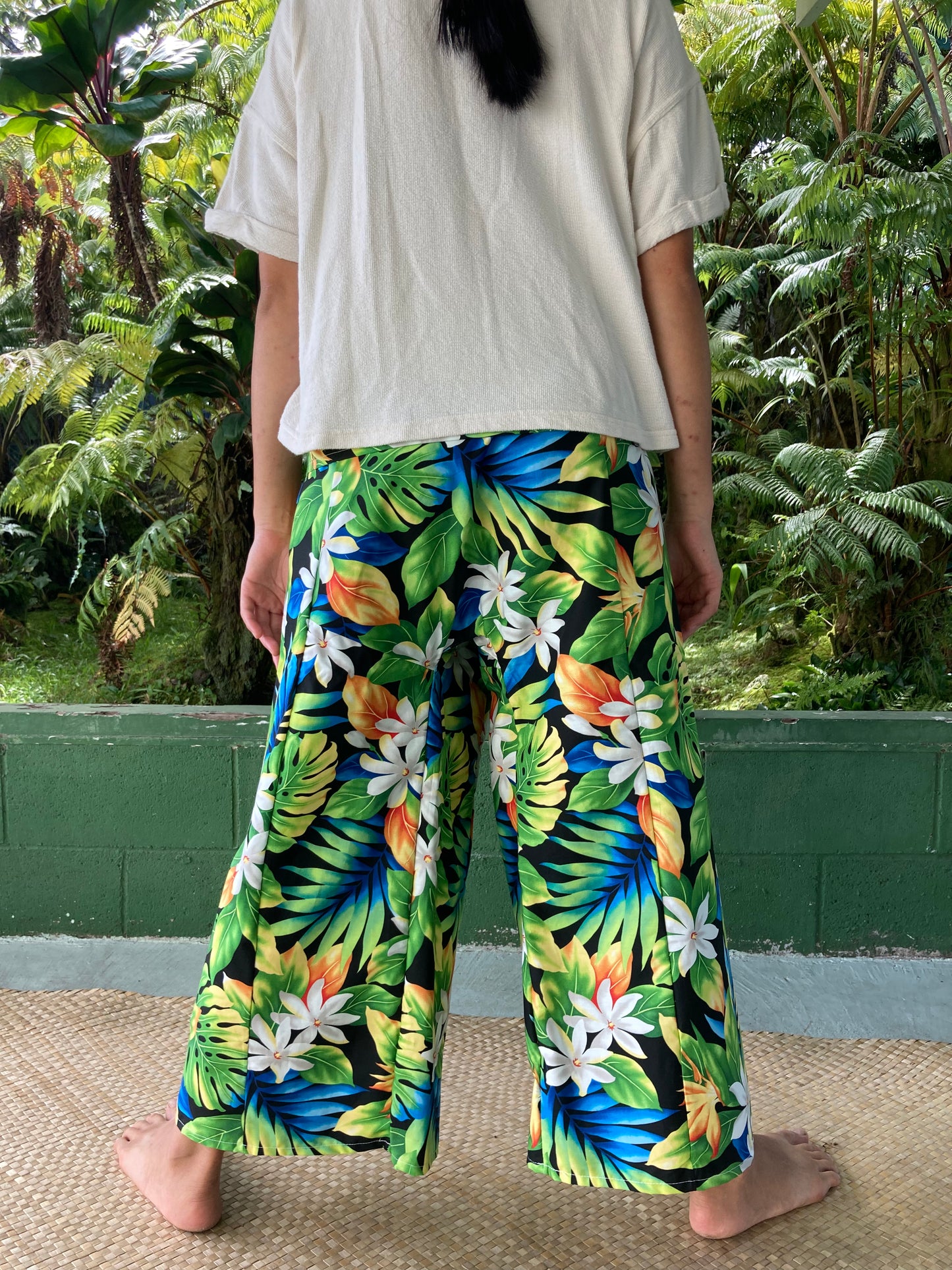Hawaiian Pants・Tiare Paradise / Cotton 100%